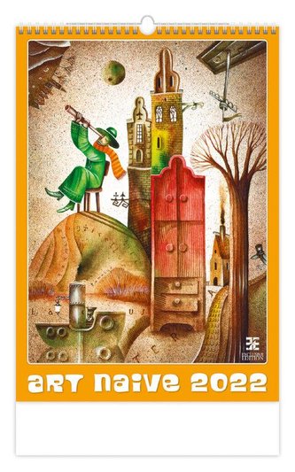 Kalendář nástěnný 2022 - Art Naive