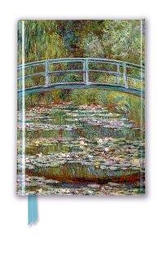 Claude Monet: Bridge Over a Pond of Water-Lilies (Foiled Pocket Journal)