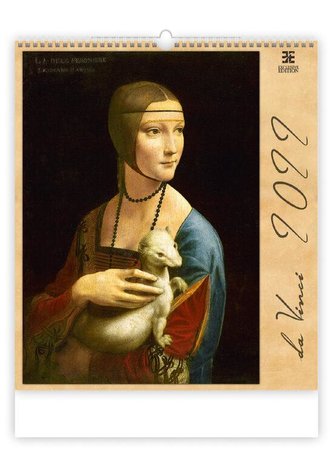 Kalendář nástěnný 2022 - Leonardo da Vinci