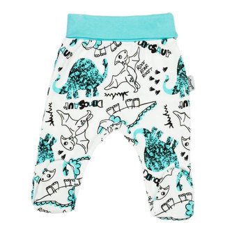 Kojenecké bavlněné polodupačky Nicol Dinosaur - velikost 74 (6-9m)