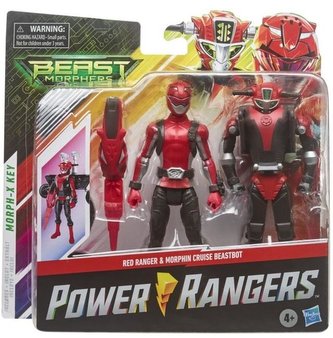 Power Rangers Beast Morphers Red Ranger & Cruise Power Rangers Beast Morphers Red Ranger & Cruise