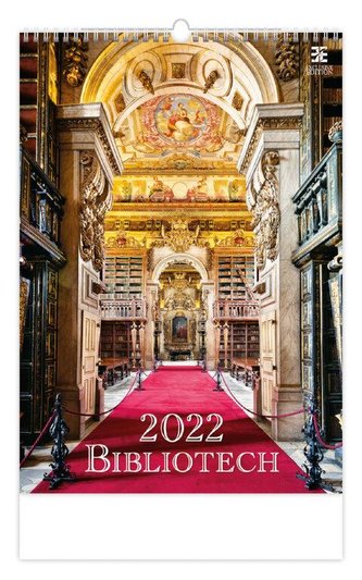 Kalendář nástěnný 2022 - Bibliotech