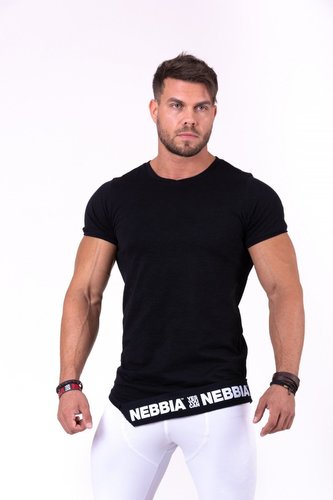 Pánské tričko Be rebel! Black - Nebbia - Velikost XXL