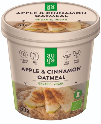 BIO Celozrnná ovesná kaše - Auga - lesní ovoce - 60 g