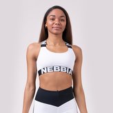Sportovní podprsenka Power Your Hero White - NEBBIA - Velikost L