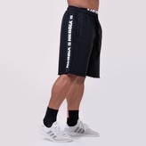 Pánské šortky Lampas Black - NEBBIA - Velikost XL