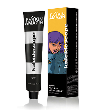 Fvxkin Amazin Kaleidoscope intenzivní oxidační barvící krém KA.14,12 Ultra Violet 100ml