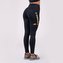 Dámské legíny Honey Bunny Black - NEBBIA - Velikost XS