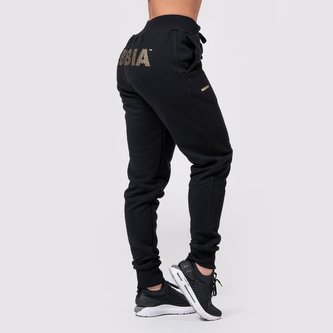 Dámské tepláky Intense Gold Classic Black - NEBBIA - Velikost S