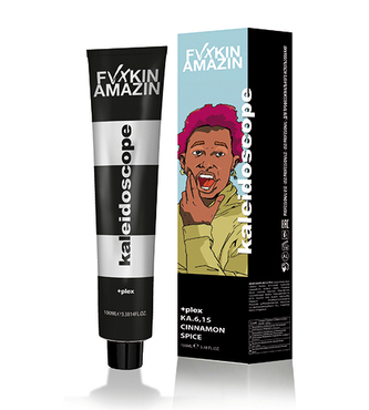 Fvxkin Amazin Kaleidoscope intenzivní oxidační barvící krém KA.6,15 Cinnamon Spice 100ml