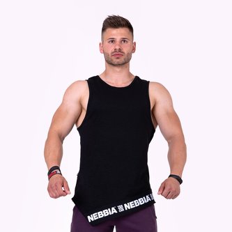 Pánské tílko Be rebel! Black - Nebbia - Velikost XXL