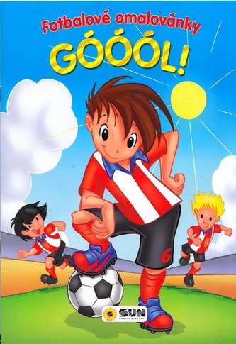 Futbalové omaľovánky - Góóól!