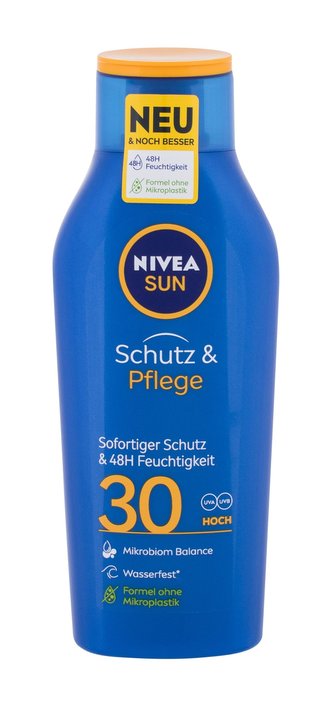 Nivea Sun Protect & Moisture Opaľovací prípravok na telo 400 ml SPF30 unisex