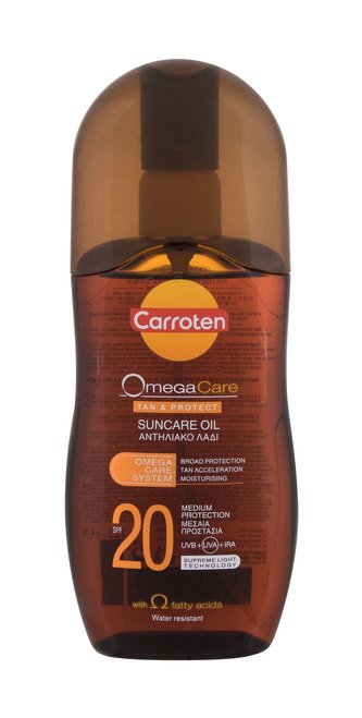 Carroten OmegaCare Opalovací přípravek na tělo Suncare Oil 125 ml SPF20 unisex