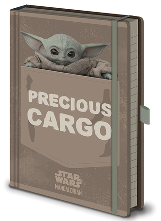 Poznámkový A5 blok The Mandalorian: Precious Cargo (14,8 x 21 cm)