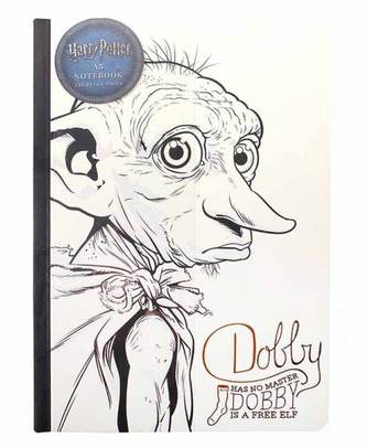 A5 blok Harry Potter: Dobby (15 x 21 cm) 120 listů