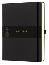 Notatnik 19x25cm linia Castelli Aquarela Sepia