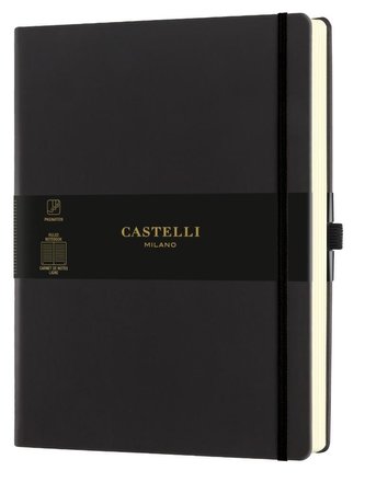 Notatnik 19x25cm linia Castelli Aquarela Sepia