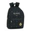 Batoh FC Real Madrid: vzor 42002 (20 litrů, 31 x 41 x 16 cm) černý polyester
