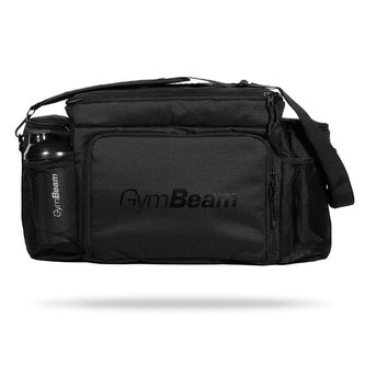 Taška na jídlo Fit Prep Black + 6 krabiček - GymBeam