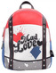 Městský dámský batoh DC Comics: Harley Quinn (21 x 29 x 11 cm|objem 6,7 litrů)