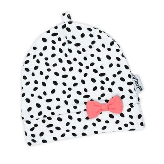 Kojenecká bavlněná čepička Nicol Alice - velikost 56 (0-3m)