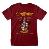 Pánske tričko Harry Potter: Gryffindor - Chrabromil znak (L) červené bavlna