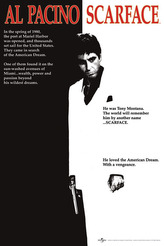 Plagát Al Pacino Scarface|Zjazvená tvár: One-Sheet (61 x 91,5 cm)