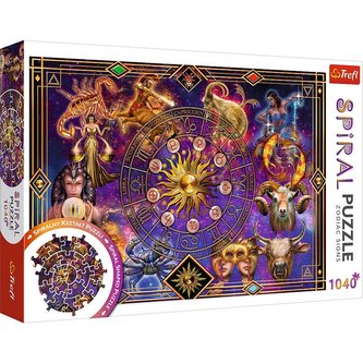 Spiral puzzle: Znamenie zverokruhu / 1040 dielikov