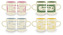 Espresso keramický mini hrnek Harry Potter: Potions Collection set 4 kusů (obsah 125 ml)