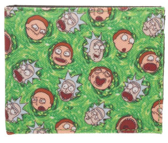Peněženka Rick and Morty: All Over Print (10,5 x 8,5 cm)