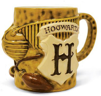 3D keramický hrnek Harry Potter: Famfrpál - Quidditch (objem 568 ml)