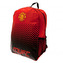 Batoh FC Manchester United: Fade (objem 17 litrů|30 x 40 x 14 cm) červený polyester