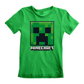 Detské tričko Minecraft: Creeper Face (12-13 rokov) zelená bavlna