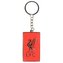Kovová klíčenka FC Liverpool: Anfield Road - Liverbird (6 x 4 cm) kovový