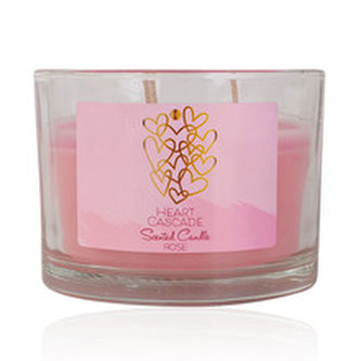 ACCENTRA Vonná svíčka Heart Cascade Rose (Scented Candle) 300 g unisex