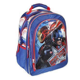 Dětský školní batoh Marvel: Captain America (objem 19 litrů|29 x 38 x 17 cm)