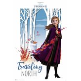 Plakát Frozen|Ledové království: Traveling North (61 x 91,5 cm) 150 g