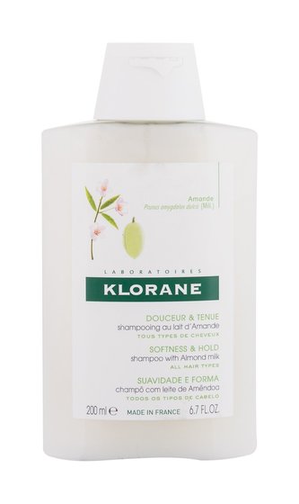 Klorane Almond Milk Šampon Softness & Hold 200 ml pro ženy