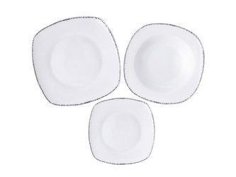 Sada jídelní ORION Čárky 18ks