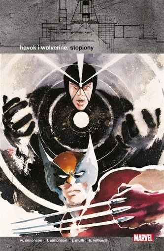 Havok i Wolverine. Stopiony Havok i Wolverine. Stopiony