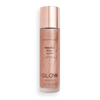 Revolution Tekutý rozjasňovač Revolution Glow (Molten Body Rose Gold) 100 ml woman