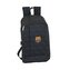Batoh FC Barcelona: vzor 42004 (objem 8,5 litrů|22 x 39 x 10 cm) černý polyester