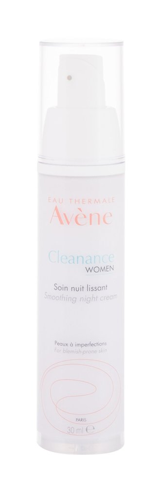 Avene Cleanance Noční pleťový krém Smoothing 30 ml pro ženy