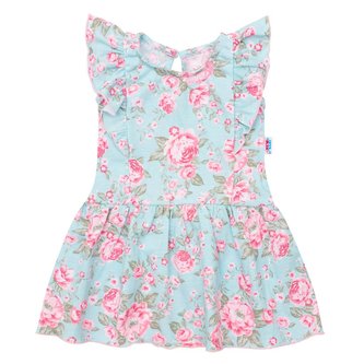 Kojenecké letní bavlněné šatičky New Baby Roses - velikost 74 (6-9m)