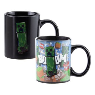Premieňací keramický hrnček Minecraft: Creeper ()