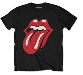 Pánské tričko The Rolling Stones: Classic Tongue (L) černé