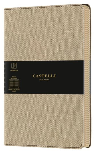 Notatnik 13x21cm linia Castelli Harris Desert Sand