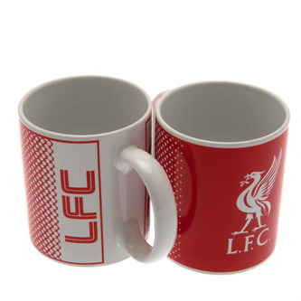 Keramický hrnek FC Liverpool: Fade (objem 320 ml) bílý