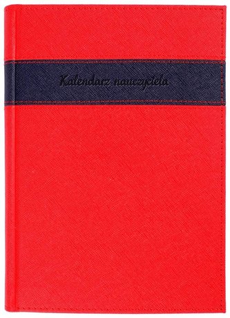 Kalendarz Nauczyciela A5 2021/2022 Cross czerwony